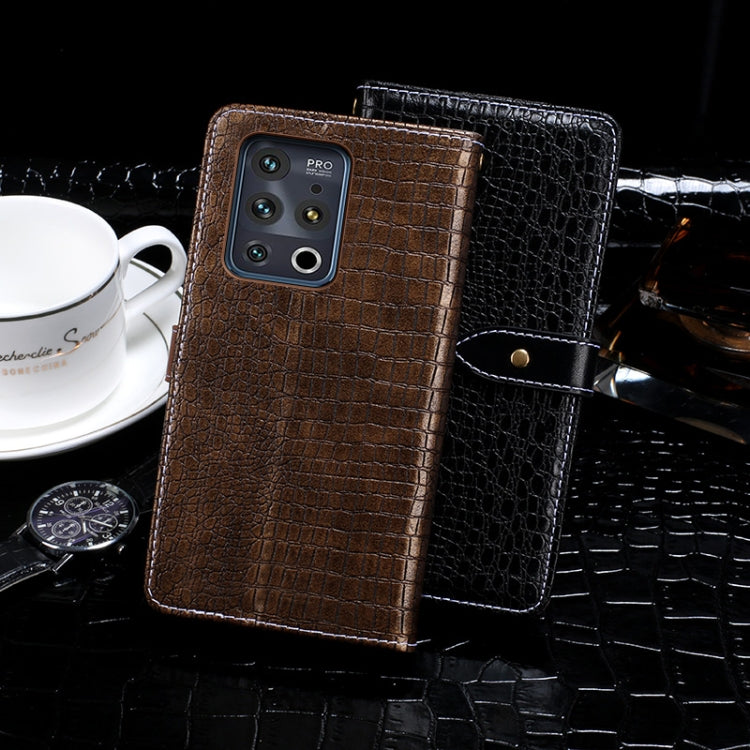 idewei Crocodile Texture Horizontal Flip Leather Case with Holder & Card Slots & Wallet, For Meizu 18 Pro, For OPPO F19 Pro, For OPPO Realme GT 5G, For Asus ROG Phone 5