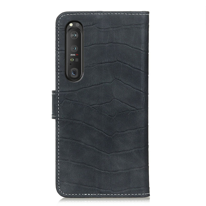 Crocodile Texture Horizontal Flip Leather Case with Holder & Card Slots & Wallet & Photo Frame, For Sony Xperia 1 III, For Sony Xperia 10 III, For Xiaomi Mi 11 Ultra