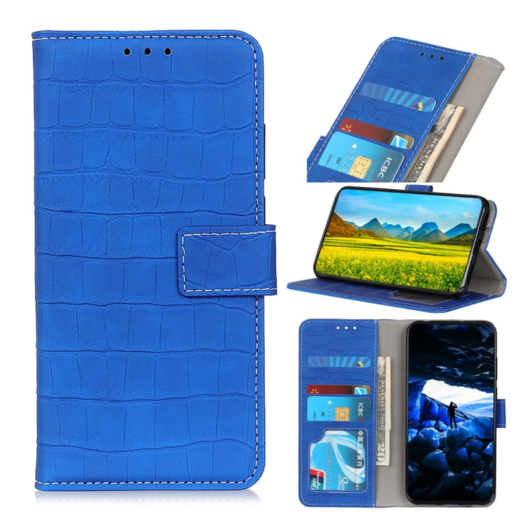 Crocodile Texture Horizontal Flip Leather Case with Holder & Card Slots & Wallet & Photo Frame, For Sony Xperia 1 III, For Sony Xperia 10 III, For Xiaomi Mi 11 Ultra