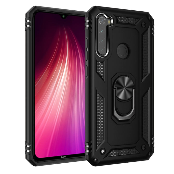 Armor Shockproof TPU + PC Protective Case with 360 Degree Rotation Holder, For Xiaomi Redmi Note 8, For Xiaomi Redmi Note 8 Pro