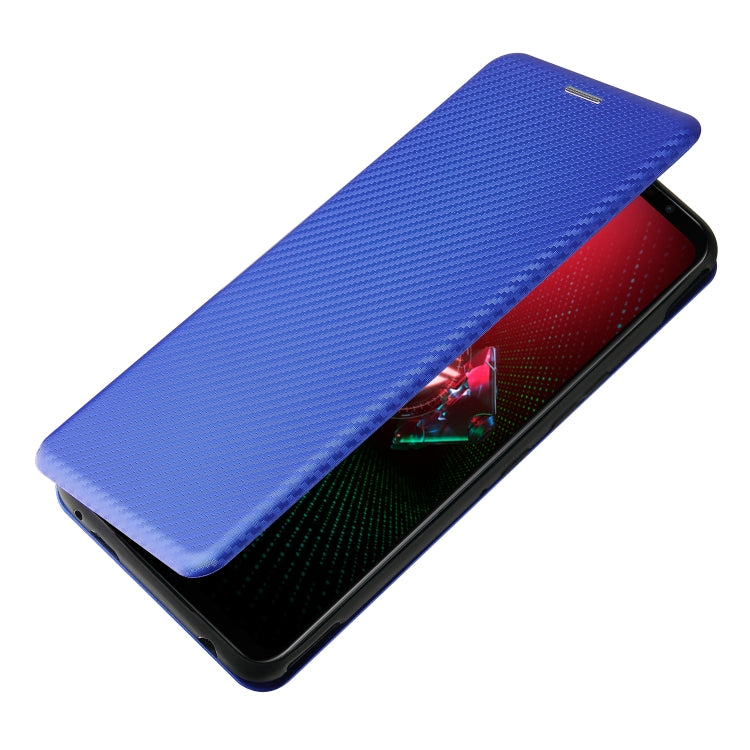 Carbon Fiber Texture Magnetic Horizontal Flip TPU + PC + PU Leather Case with Card Slot, For Asus ROG Phone 5, For Blackview BV6300 Pro, For Samsung Galaxy M62, For Samsung Galaxy F62, For Sony Xperia 1 III