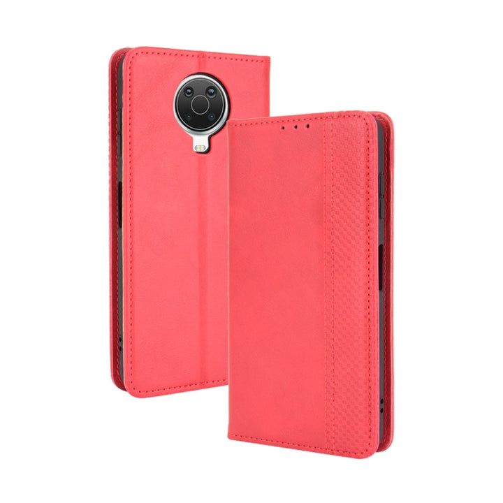 Magnetic Buckle Retro Crazy Horse Texture Horizontal Flip Leather Case with Holder & Card Slots & Photo Frame, For Nokia G20 / G10, For OnePlus 9 (Europe and America Version), For OnePlus 9R