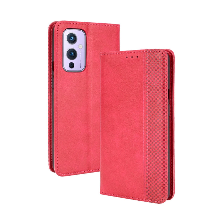 Magnetic Buckle Retro Crazy Horse Texture Horizontal Flip Leather Case with Holder & Card Slots & Photo Frame, For Nokia G20 / G10, For OnePlus 9 (Europe and America Version), For OnePlus 9R