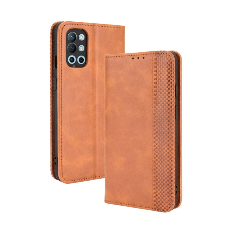 Magnetic Buckle Retro Crazy Horse Texture Horizontal Flip Leather Case with Holder & Card Slots & Photo Frame, For Nokia G20 / G10, For OnePlus 9 (Europe and America Version), For OnePlus 9R