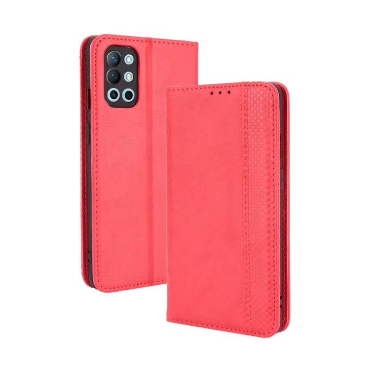 Magnetic Buckle Retro Crazy Horse Texture Horizontal Flip Leather Case with Holder & Card Slots & Photo Frame, For Nokia G20 / G10, For OnePlus 9 (Europe and America Version), For OnePlus 9R