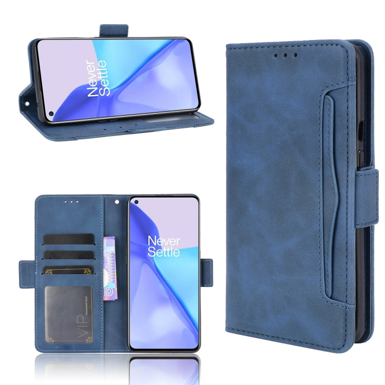 Skin Feel Calf Pattern Horizontal Flip Leather Case with Holder & Card Slots & Photo Frame, For Oneplus 9R (US Version), For Oneplus 9R