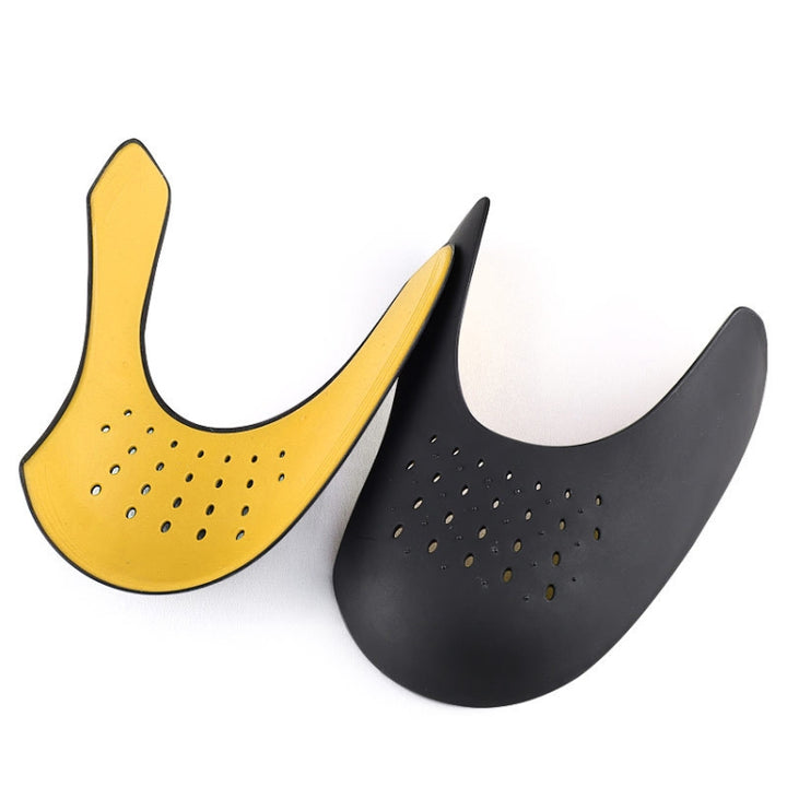 1 Pair 005 Anti-crease Anti-bending Anti-cracking Shoe Shield Protector, 225-250mm (Black Red), 225-250mm(Black Yellow), 255-275mm (Black Red), 255-275mm(Black Yellow)