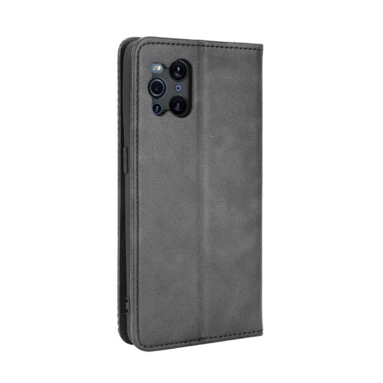 Magnetic Buckle Retro Crazy Horse Texture Horizontal Flip Leather Case with Holder & Card Slots & Photo Frame, For OPPO Find X3 / Find X3 Pro, For OPPO Reno5 Pro Plus / Find X3 Neo, For Xiaomi Redmi Note 10 4G / Note 10S