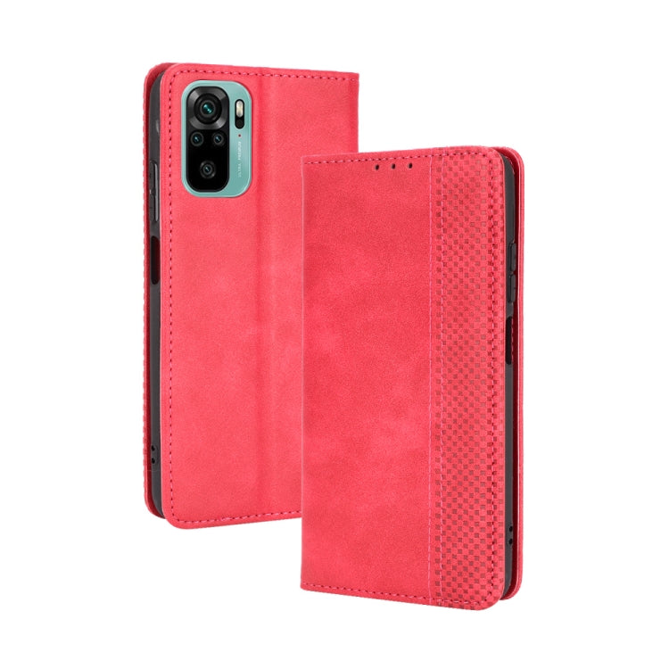 Magnetic Buckle Retro Crazy Horse Texture Horizontal Flip Leather Case with Holder & Card Slots & Photo Frame, For OPPO Find X3 / Find X3 Pro, For OPPO Reno5 Pro Plus / Find X3 Neo, For Xiaomi Redmi Note 10 4G / Note 10S