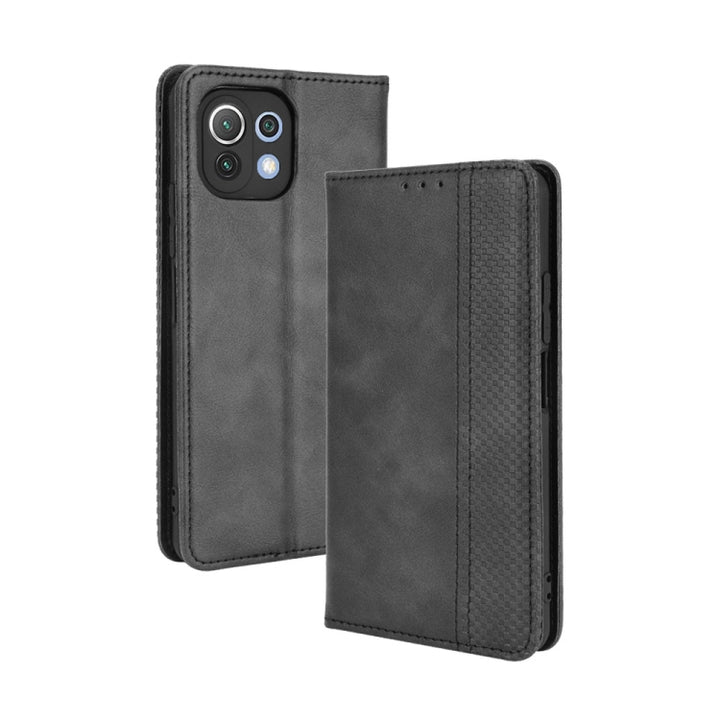 Magnetic Buckle Retro Crazy Horse Texture Horizontal Flip Leather Case with Holder & Card Slots & Photo Frame, For OPPO Find X3 / Find X3 Pro, For OPPO Reno5 Pro Plus / Find X3 Neo, For Xiaomi Redmi Note 10 4G / Note 10S