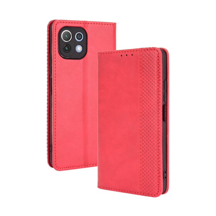 Magnetic Buckle Retro Crazy Horse Texture Horizontal Flip Leather Case with Holder & Card Slots & Photo Frame, For OPPO Find X3 / Find X3 Pro, For OPPO Reno5 Pro Plus / Find X3 Neo, For Xiaomi Redmi Note 10 4G / Note 10S