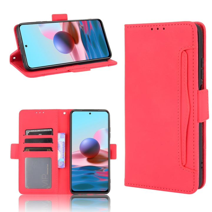 Skin Feel Calf Pattern Horizontal Flip Leather Case with Holder & Card Slots & Photo Frame, For Xiaomi Redmi Note 10 4G / Note 10S, For Xiaomi Redmi Note 10 Pro / Note 10 Pro Max, For Ulefone Note 11P, For Samsung Galaxy A32 4G