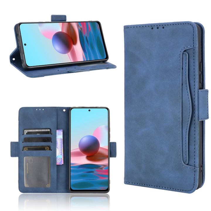 Skin Feel Calf Pattern Horizontal Flip Leather Case with Holder & Card Slots & Photo Frame, For Xiaomi Redmi Note 10 4G / Note 10S, For Xiaomi Redmi Note 10 Pro / Note 10 Pro Max, For Ulefone Note 11P, For Samsung Galaxy A32 4G