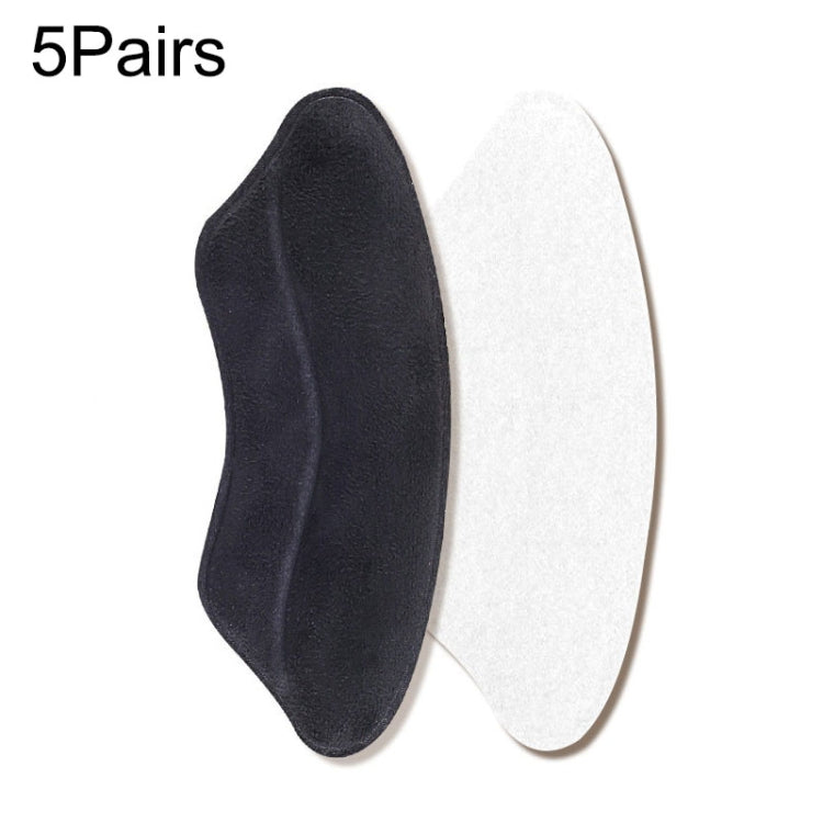 5 Pairs 062 High-heeled Shoes Sponge Soft Anti-abrasion Anti-slip Heel Protective Sticker, Sponge, 062