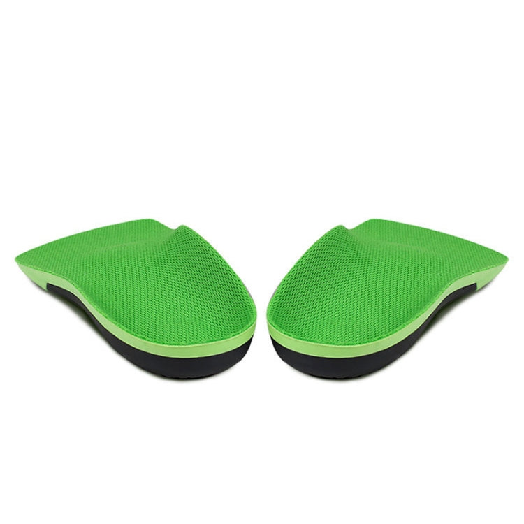 1 Pair 068 Sports Shockproof Massage Arch Of Foot Flatfoot Support Insole Shoe-pad, 068 XS (Green Orange), 068 S (Green Orange), 068 M(Green Orange), 068 L(265-270mm), 068 XL(Green Orange)