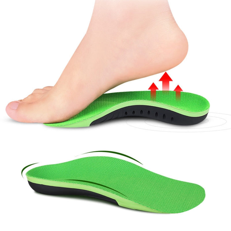 1 Pair 068 Sports Shockproof Massage Arch Of Foot Flatfoot Support Insole Shoe-pad, 068 XS (Green Orange), 068 S (Green Orange), 068 M(Green Orange), 068 L(265-270mm), 068 XL(Green Orange)