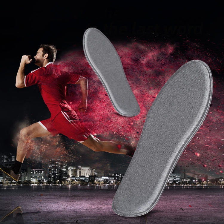 Thicken Breathable Non-slip Shockproof Memory Cotton Sports Full Insole Shoe-pad, 230mm, 240mm, 250mm, 260mm, 270mm