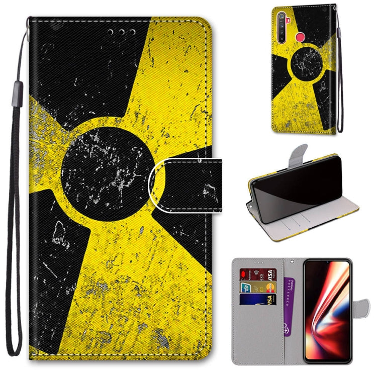 Coloured Drawing Cross Texture Horizontal Flip PU Leather Case with Holder & Card Slots & Wallet & Lanyard, For OPPO Realme 5 / 5s / 5i / C3 / C3i / 6i / Narzo10 / 10A / 20A