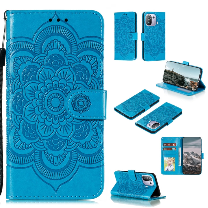 Mandala Embossing Pattern Horizontal Flip PU Leather Case with Holder & Card Slots & Walle & Lanyard, For Motorola Moto G Power (2021), For Nokia 1.4, For OPPO Reno5 5G / Find X3 Lite, For OPPO Reno5 Pro+ / Find X3 Neo