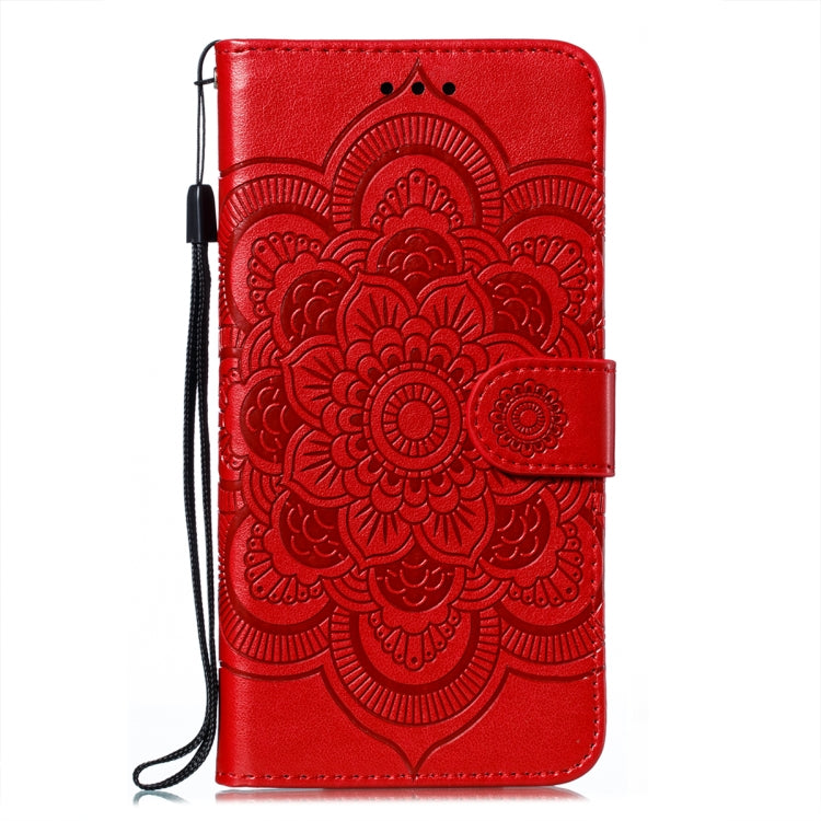 Mandala Embossing Pattern Horizontal Flip PU Leather Case with Holder & Card Slots & Walle & Lanyard, For Xiaomi Redmi Note 10 5G