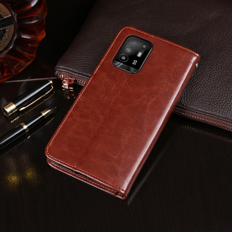 idewei Crazy Horse Texture Horizontal Flip Leather Case with Holder & Card Slots & Wallet, For OPPO A95 5G, For OPPO Realme 8 5G, For OPPO Realme Q3 Pro, For TCL 10 5G UW