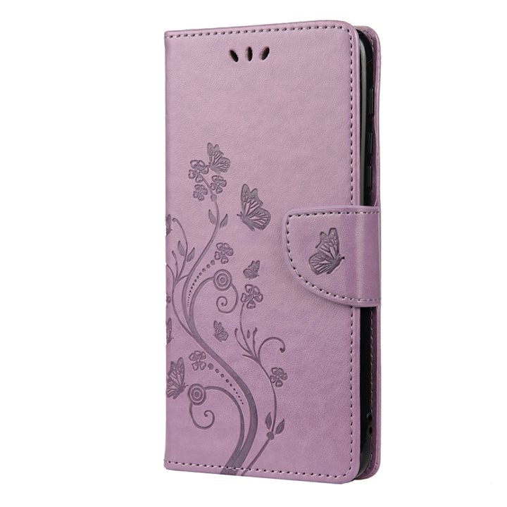 Butterfly Flower Pattern Horizontal Flip Leather Case with Holder & Card Slots & Wallet, For Motorola Moto G30, For Nokia 5.4, For Xiaomi Redmi Note 10 Pro, For Xiaomi Redmi Note 10 5G