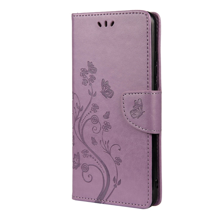 Butterfly Flower Pattern Horizontal Flip Leather Case with Holder & Card Slots & Wallet, For Xiaomi Redmi Note 10 / Note 10s, For Xiaomi Poco F3