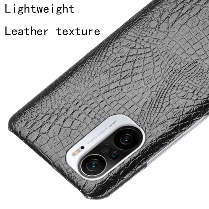 Shockproof Crocodile Texture PC + PU Case, For Xiaomi Redmi K40 / K40 Pro / Poco F3, For Nokia X10 / X20, For Xiaomi Mi 11 Ultra