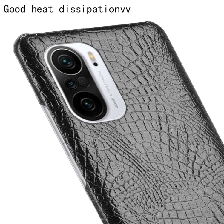 Shockproof Crocodile Texture PC + PU Case, For Xiaomi Redmi K40 / K40 Pro / Poco F3, For Nokia X10 / X20, For Xiaomi Mi 11 Ultra