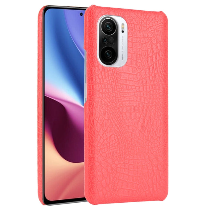 Shockproof Crocodile Texture PC + PU Case, For Xiaomi Redmi K40 / K40 Pro / Poco F3, For Nokia X10 / X20, For Xiaomi Mi 11 Ultra