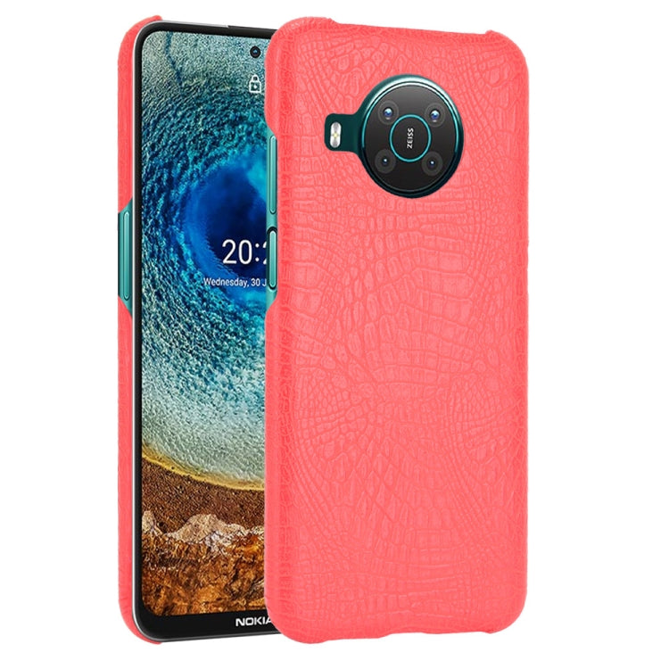 Shockproof Crocodile Texture PC + PU Case, For Xiaomi Redmi K40 / K40 Pro / Poco F3, For Nokia X10 / X20, For Xiaomi Mi 11 Ultra