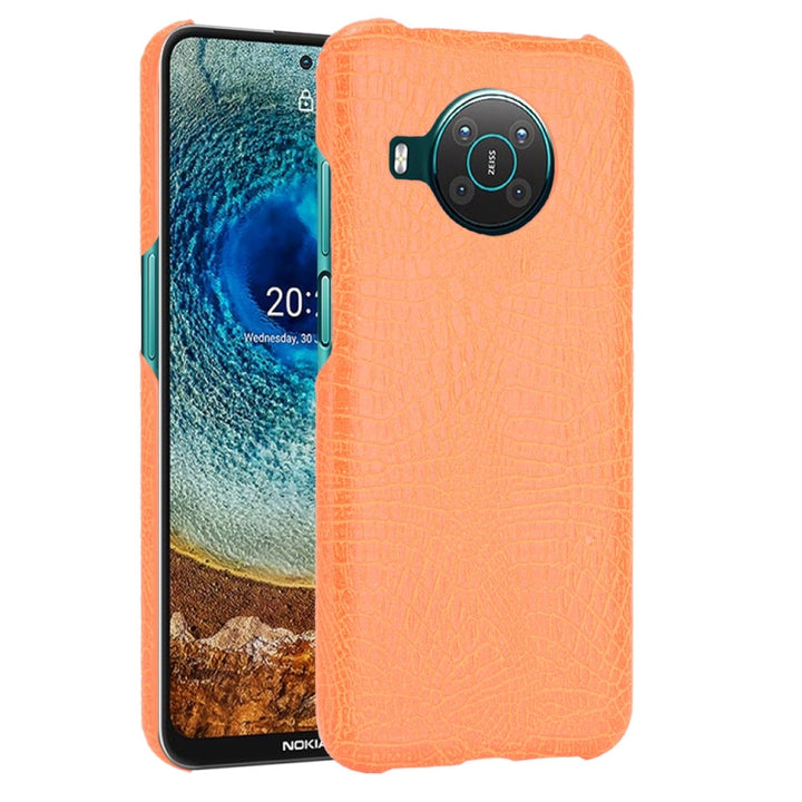 Shockproof Crocodile Texture PC + PU Case, For Xiaomi Redmi K40 / K40 Pro / Poco F3, For Nokia X10 / X20, For Xiaomi Mi 11 Ultra