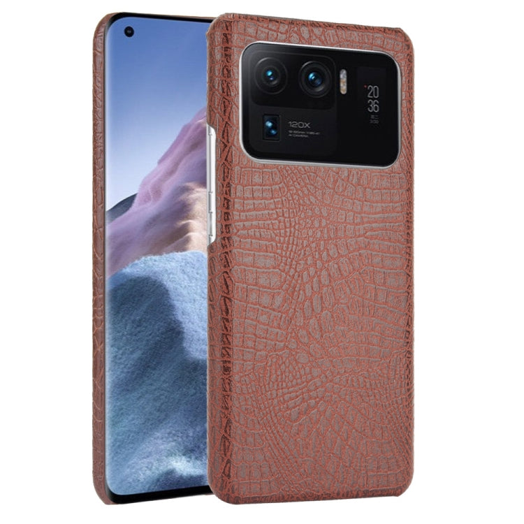 Shockproof Crocodile Texture PC + PU Case, For Xiaomi Redmi K40 / K40 Pro / Poco F3, For Nokia X10 / X20, For Xiaomi Mi 11 Ultra