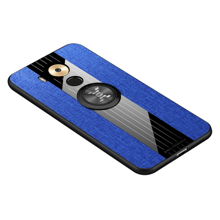 XINLI Stitching Cloth Textue Shockproof TPU Protective Case with Ring Holder, For Huawei Mate 8, For Huawei Mate 9, For Huawei Mate 10, For Huawei Mate 10 Pro, For Huawei Mate 20, For Huawei Mate 20 Pro