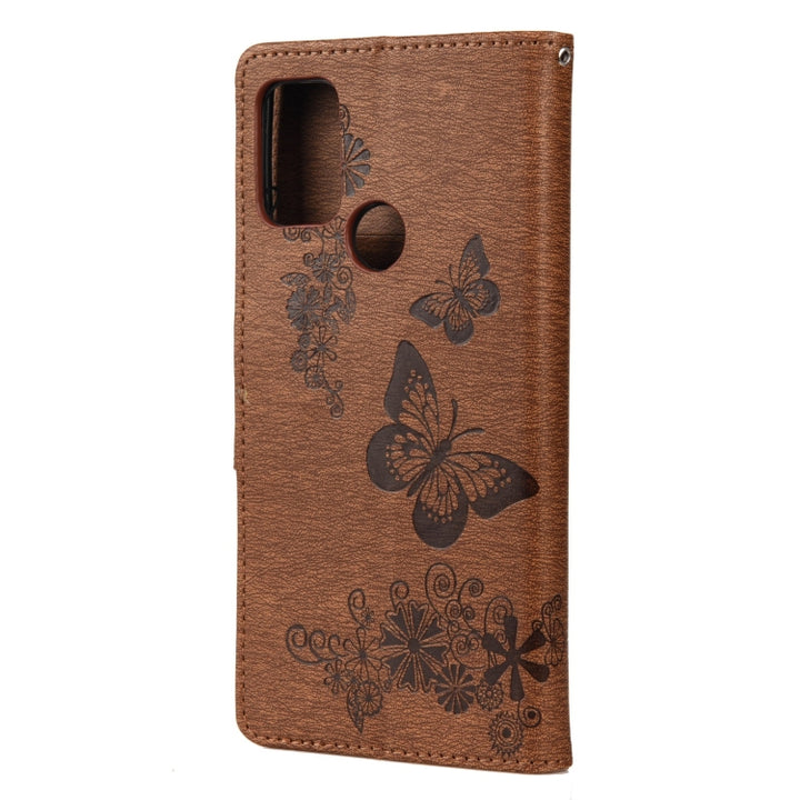 Butterflies Embossing Horizontal Flip Leather Case with Holder & Card Slots & Wallet, For Motorola Moto G30, For Nokia 5.4, For Xiaomi Redmi Note 10 Pro, For Xiaomi Redmi Note 10 5G