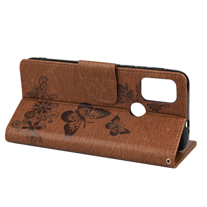 Butterflies Embossing Horizontal Flip Leather Case with Holder & Card Slots & Wallet, For Motorola Moto G30, For Nokia 5.4, For Xiaomi Redmi Note 10 Pro, For Xiaomi Redmi Note 10 5G