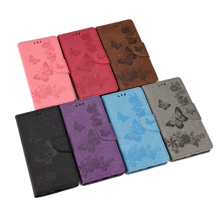 Butterflies Embossing Horizontal Flip Leather Case with Holder & Card Slots & Wallet, For Motorola Moto G30, For Nokia 5.4, For Xiaomi Redmi Note 10 Pro, For Xiaomi Redmi Note 10 5G