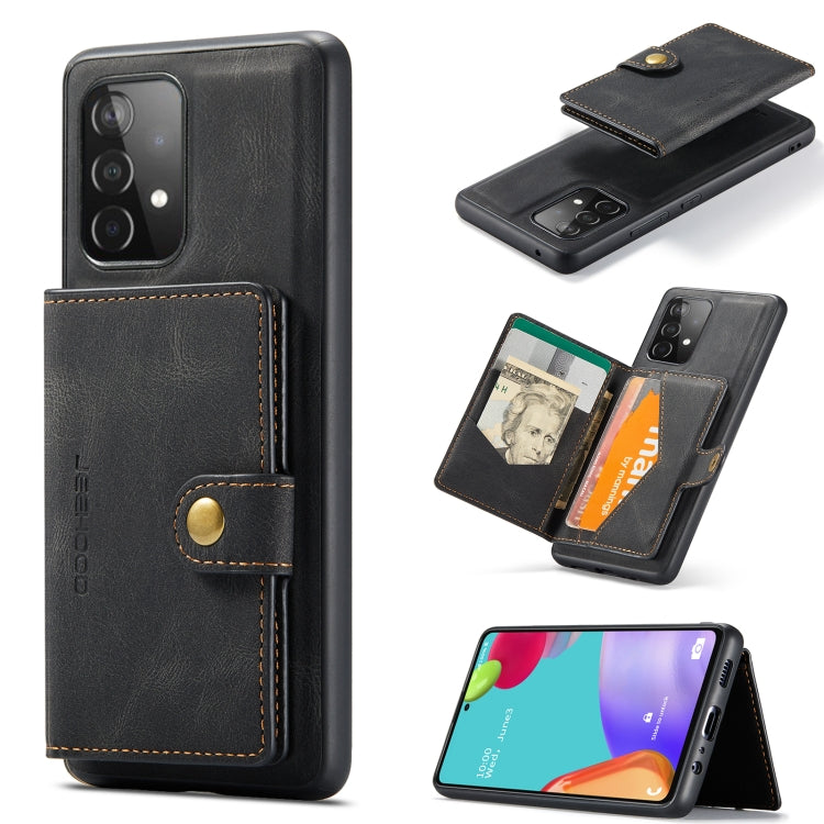 JEEHOOD Retro Magnetic Detachable Protective Case with Wallet & Card Slot & Holder, For Samsung Galaxy A32 5G, For Samsung Galaxy S20 FE, For Samsung Galaxy S20, For Samsung Galaxy S20+, For Samsung Galaxy S20 Ultra 5G, For Samsung Galaxy Note20 Ultra