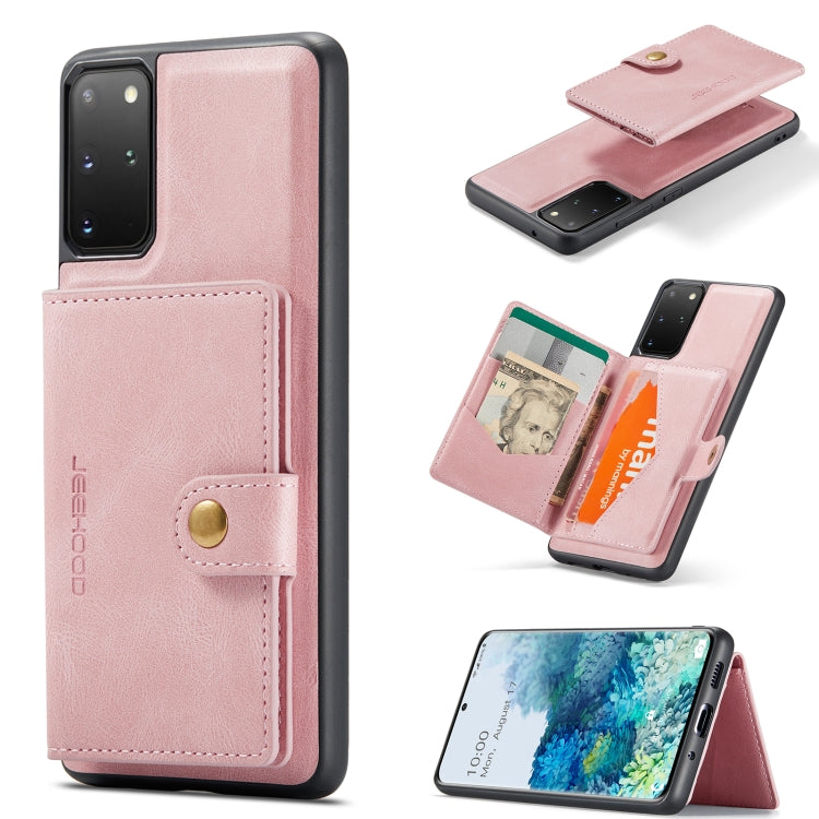 JEEHOOD Retro Magnetic Detachable Protective Case with Wallet & Card Slot & Holder, For Samsung Galaxy A32 5G, For Samsung Galaxy S20 FE, For Samsung Galaxy S20, For Samsung Galaxy S20+, For Samsung Galaxy S20 Ultra 5G, For Samsung Galaxy Note20 Ultra