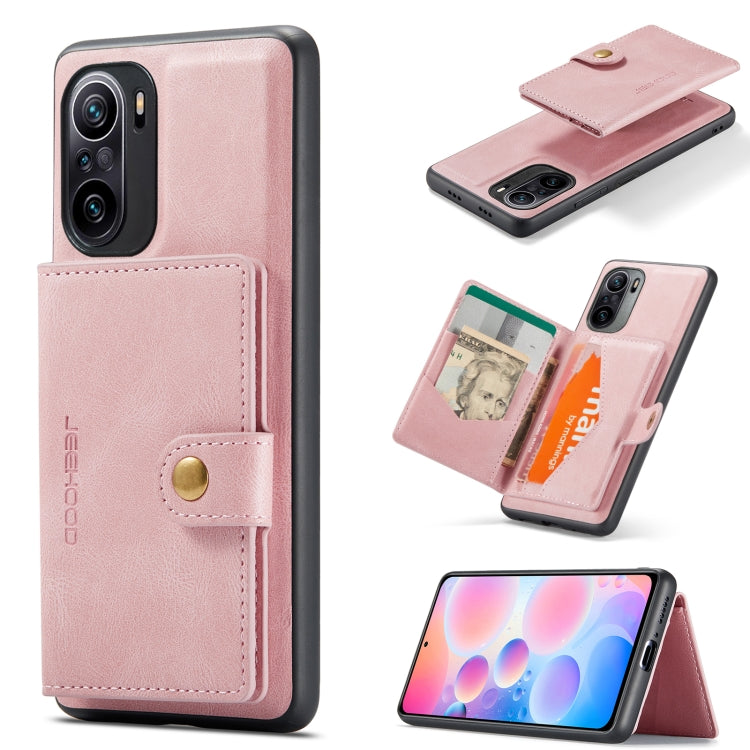 JEEHOOD Retro Magnetic Detachable Protective Case with Wallet & Card Slot & Holder, For Samsung Galaxy S21 FE, For OnePlus 9 Pro, For Google Pixel 5A 5G, For Sony Xperia 10 III, For Xiaomi Redmi K40