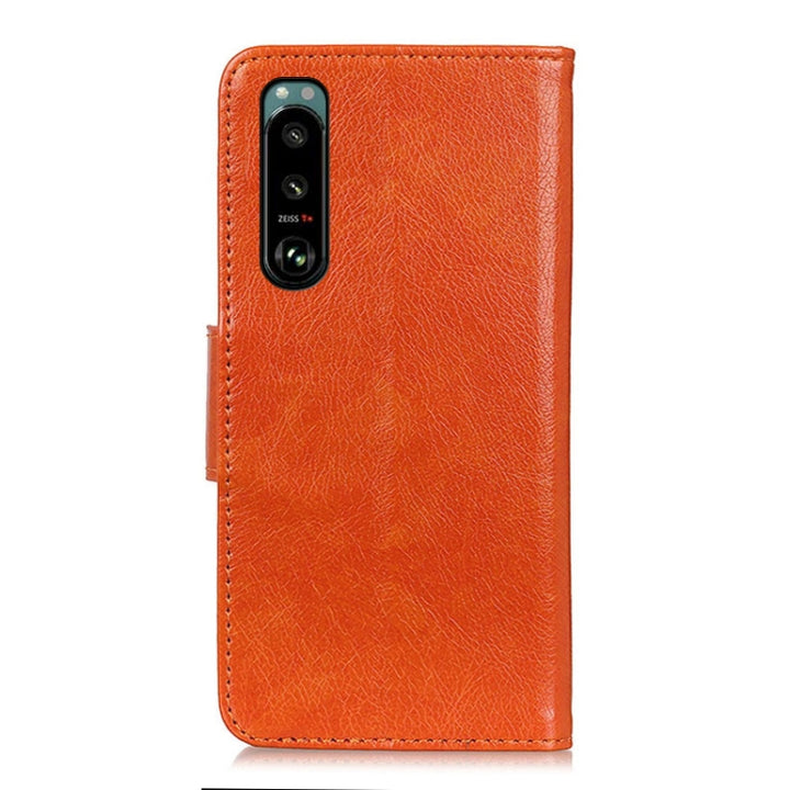 Nappa Texture Horizontal Flip Leather Case with Holder & Card Slots & Wallet, For Sony Xperia 5 III