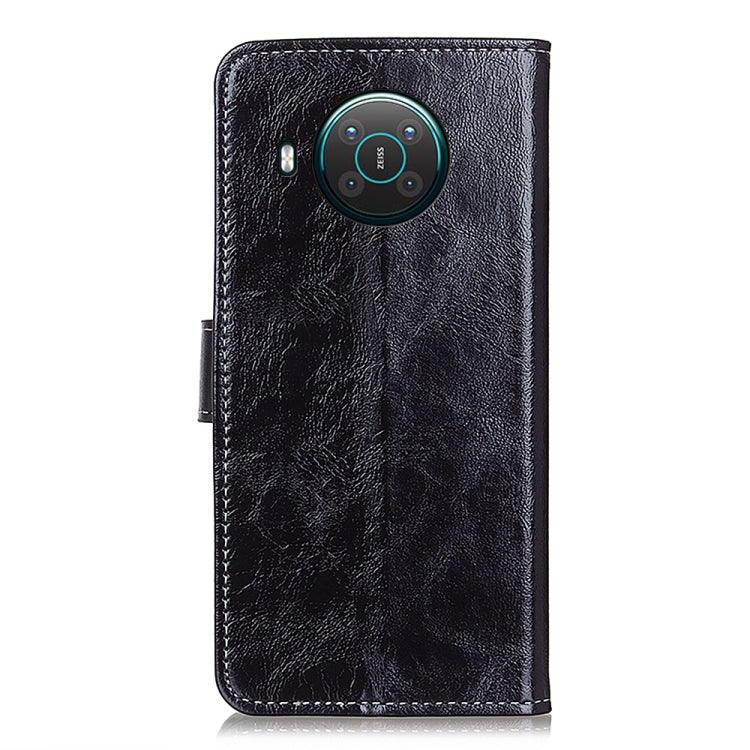 Retro Crazy Horse Texture Horizontal Flip Leather Case with Holder & Card Slots & Photo Frame & Wallet, For Nokia X10 / X20, For ZET Blade A51