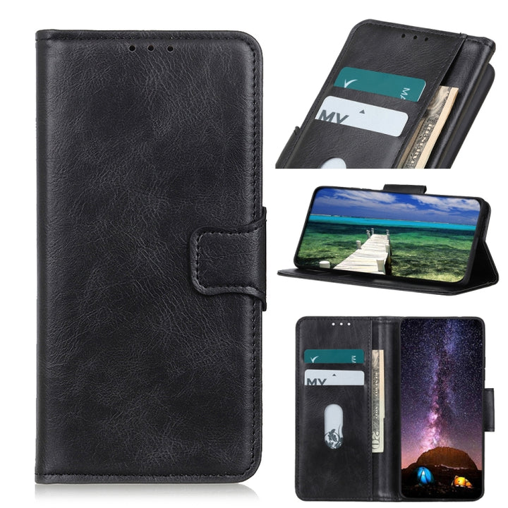 Mirren Crazy Horse Texture Horizontal Flip Leather Case with Holder & Card Slots & Wallet, For Nokia X10 / X20, For Sharp Aquos R, For Fujitsu Be4 Plus F-41B