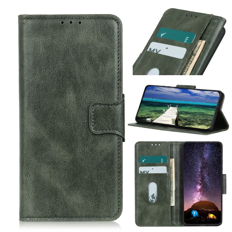 Mirren Crazy Horse Texture Horizontal Flip Leather Case with Holder & Card Slots & Wallet, For Nokia X10 / X20, For Sharp Aquos R, For Fujitsu Be4 Plus F-41B