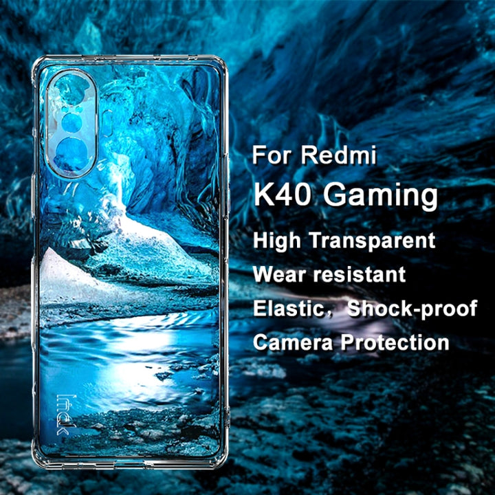 IMAK UX-5 Series Transparent Shockproof TPU Protective Case, For Xiaomi Redmi K40, For Samsung Galaxy A82 5G / Quantum 2, For Sony Xperia 1 III, For Sony Xperia 5 III, For Sony Xperia 10 III