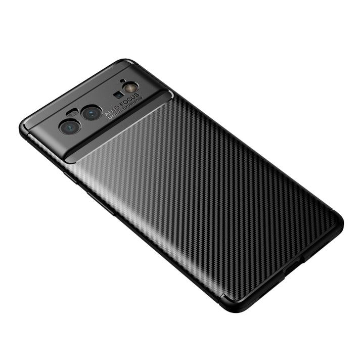 Carbon Fiber Texture Shockproof TPU Case, For Google Pixel 6, For Google Pixel 6 Pro, For OPPO Realme C21