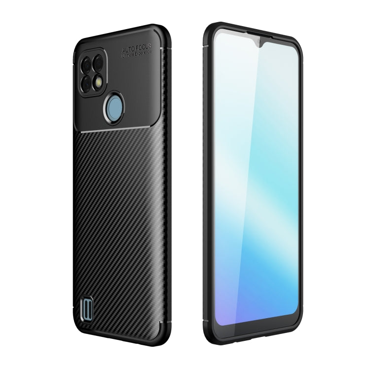 Carbon Fiber Texture Shockproof TPU Case, For Google Pixel 6, For Google Pixel 6 Pro, For OPPO Realme C21