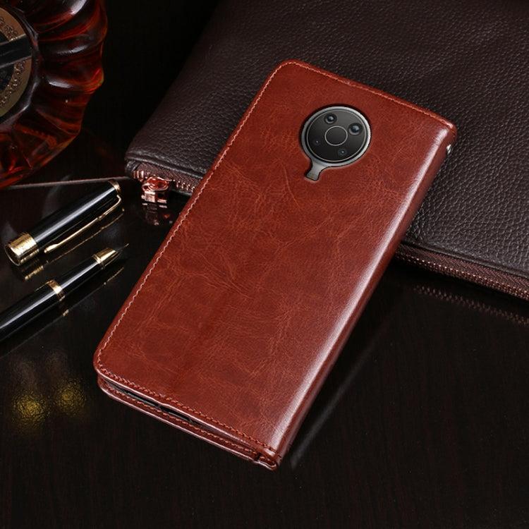 idewei Crazy Horse Texture Horizontal Flip Leather Case with Holder & Card Slots & Wallet, For Nokia G20, For Nokia X10 / X20, For Oukitel C23 Pro, For Xiaomi Redmi K40 Gaming Edition