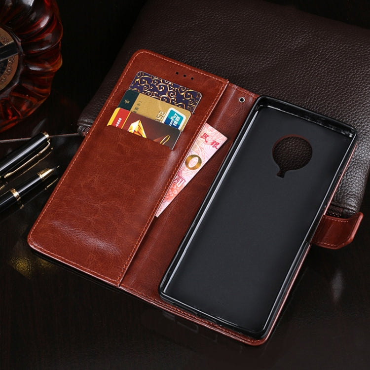 idewei Crazy Horse Texture Horizontal Flip Leather Case with Holder & Card Slots & Wallet, For Nokia G20, For Nokia X10 / X20, For Oukitel C23 Pro, For Xiaomi Redmi K40 Gaming Edition