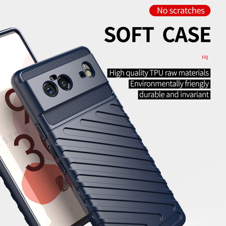 Thunderbolt Shockproof TPU Soft Case, For Google Pixel 6, For Google Pixel 6 Pro, For Samsung Galaxy A03s